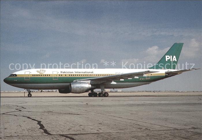 Flugzeuge Zivil Pakistan International A300 B4 P.I.A. A