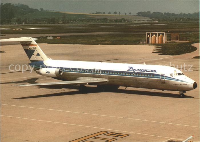 Flugzeuge Zivil Aviaco Douglas DC-9 EC-DGB