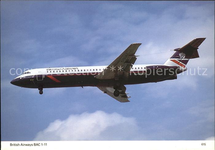 Flugzeuge Zivil British Airways BAC 1-11 G-BGKF