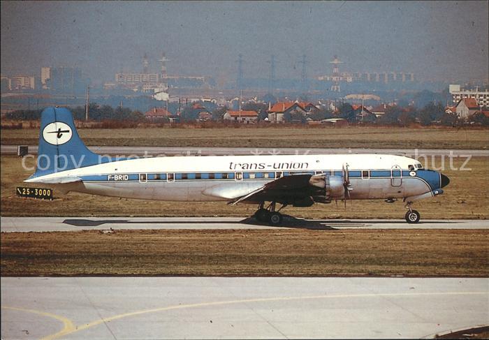 Flugzeuge Zivil trans-union DC-6A F-Brid c/n 44915