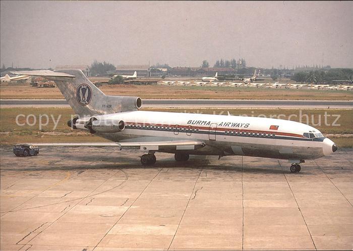 Flugzeuge Zivil Burma Airways Boeing 727-193 XY-ADR