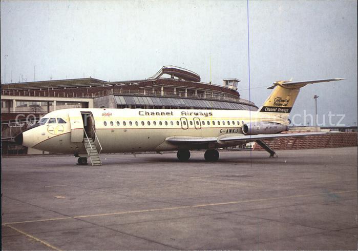 Flugzeuge Zivil Channel Airways G-AVGP BAC 1-11 408EF C/n 114