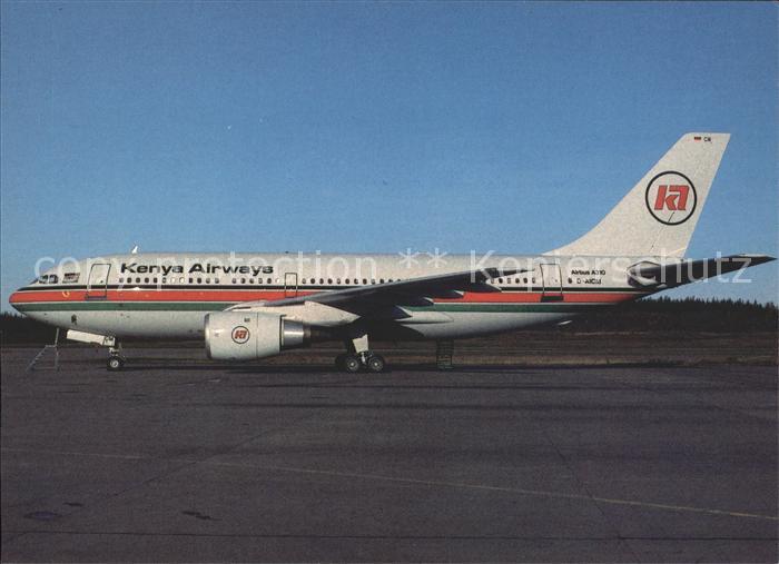 Flugzeuge Zivil Kenya Airways A310 D-AICM