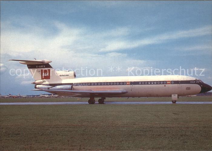 Flugzeuge Zivil British European Airways Hawker Siddeley Trident 1C G-ARPX