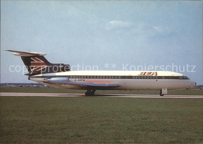 Flugzeuge Zivil British European Airways Hawker Siddeley Trident 1C G-ARPW