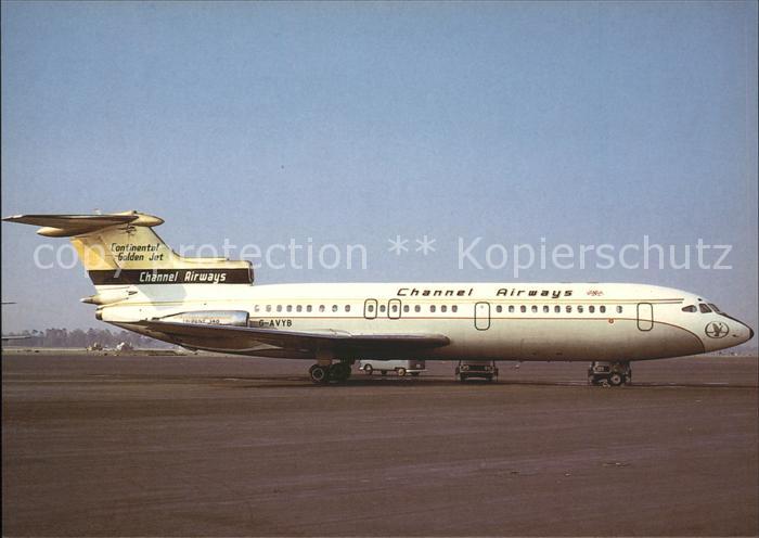 Flugzeuge Zivil Channel Airways Hawker Siddeley Trident