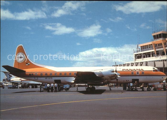 Flugzeuge Zivil Panama Lockheed L-188 Electra HP-579