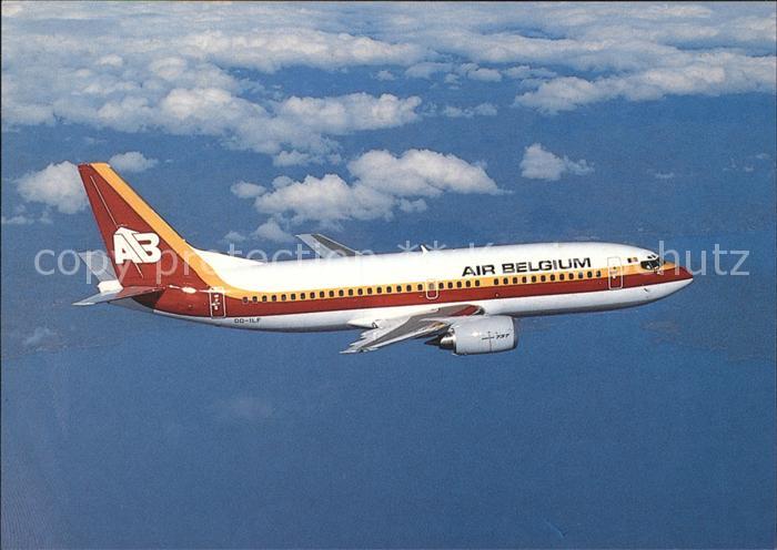 Flugzeuge Zivil Air Belgium Boeing 737-3Q8
