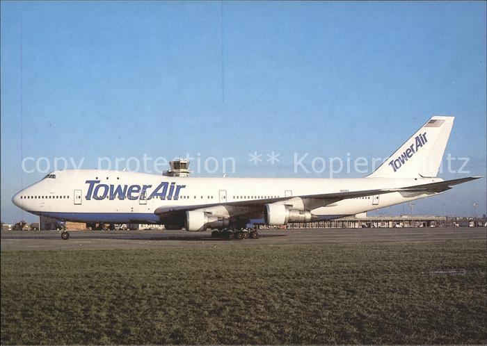 Flugzeuge Zivil Tower Air Boeing 747-130
