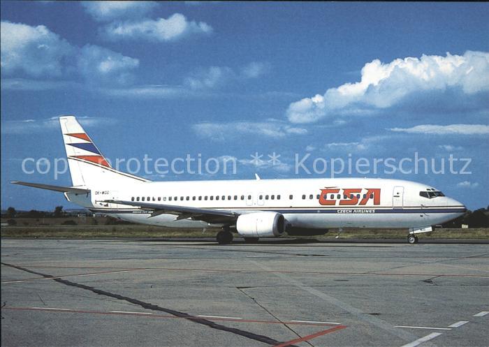 Flugzeuge Zivil CSA Airlines Boeing 737-4Y0 OK-WGG cn 2