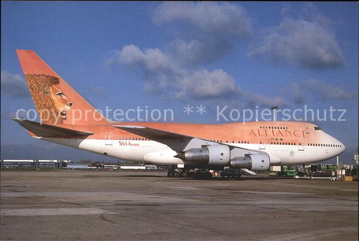 Flugzeuge Zivil Alliance Boeing 747SP ZS-SPA