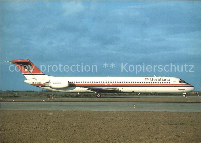 Flugzeuge Zivil Meridiana MCD Douglas DC-9-51 I-SMEA cn 47713