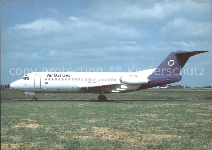 Flugzeuge Zivil Air Ostrava Fokker F28 Fellowship 4000 OK-IEL cn11138
