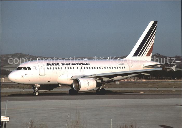 Flugzeuge Zivil Air France A318-111 F-GUGE Cn2100