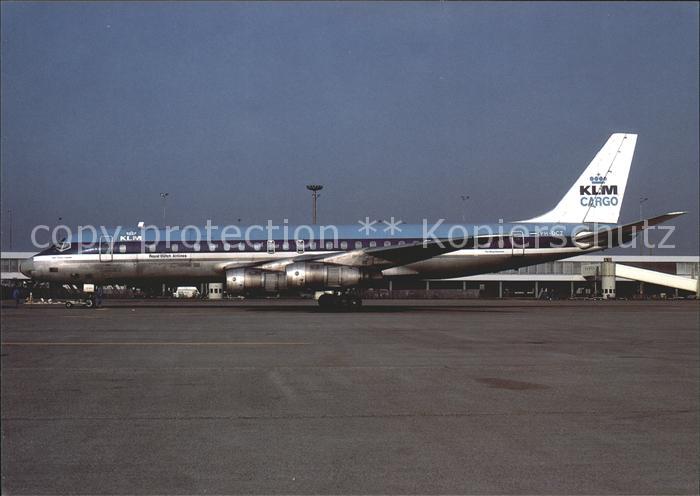 Flugzeuge Zivil KLM Cargo DC-8-55F PH DCZ Cn 45804/254