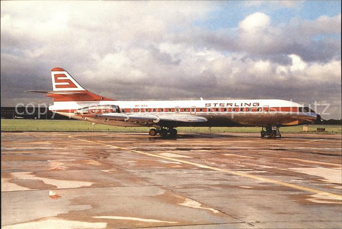 Flugzeuge Zivil Sterling Airways Caravelle 10B OY-STH SE210 C/N 262