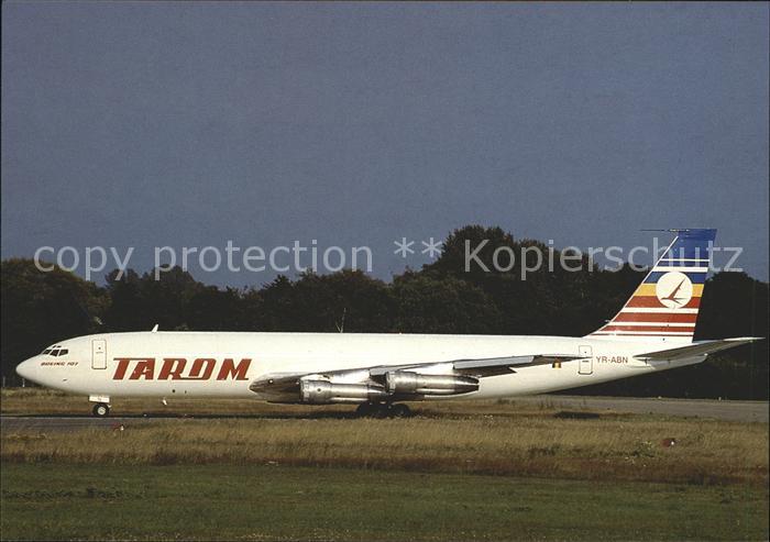 Flugzeuge Zivil Tarom Romania Boeing B.707-321C YR-ABN