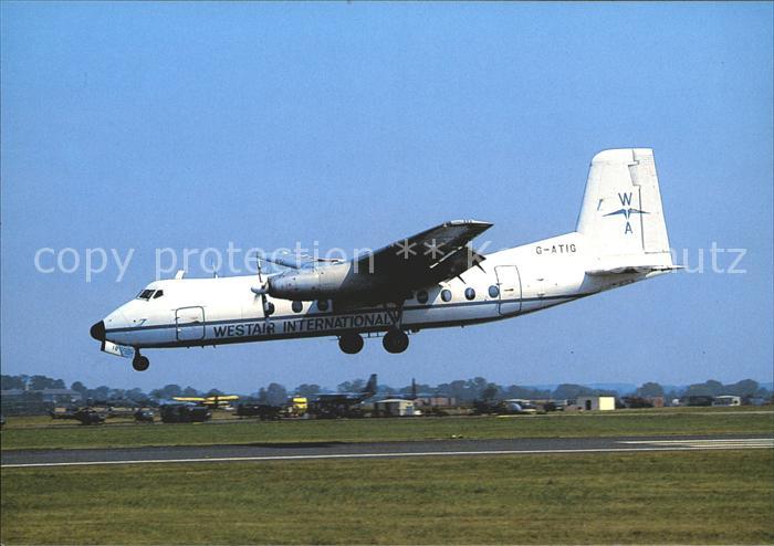 Flugzeuge Zivil Westair International Handley Page Herald 214 G-ATIG cn177
