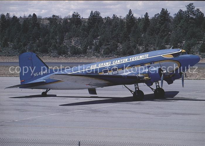 Flugzeuge Zivil Air Grand Canyon Yosemite DC-3C N54542