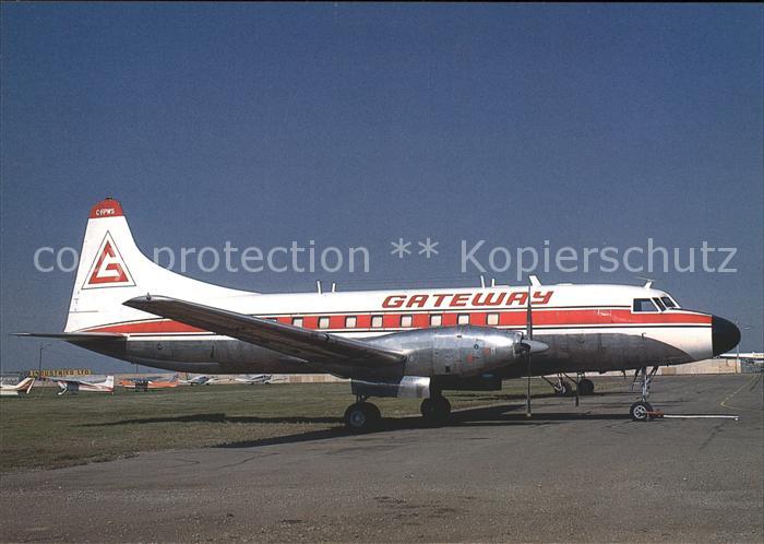 Flugzeuge Zivil Gateway Convair 640 C-FPWS c/n 441
