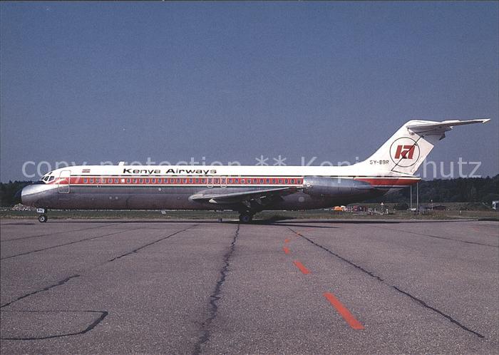 Flugzeuge Zivil Kenya Airways DC-9-32 5Y-BBr c/n 47478/612