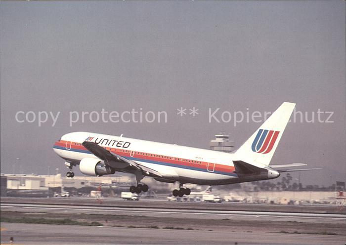 Flugzeuge Zivil United Airlines 767-200 N605UA LAX