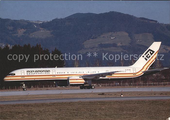 Flugzeuge Zivil Inter European Boeing B.757-23A G-IEAB c/n 24636