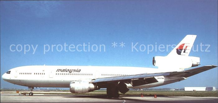 Flugzeuge Zivil Malaysia Douglas DC-10-30CF N107WA N/C-