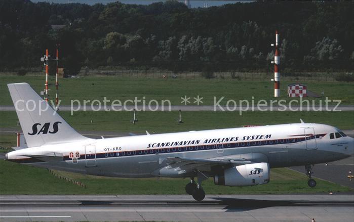 Flugzeuge Zivil SAS A319-131 OY-KBO Cn2850