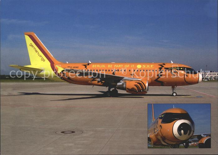 Flugzeuge Zivil German Wings A319-112 D-AKNO Cn 1147