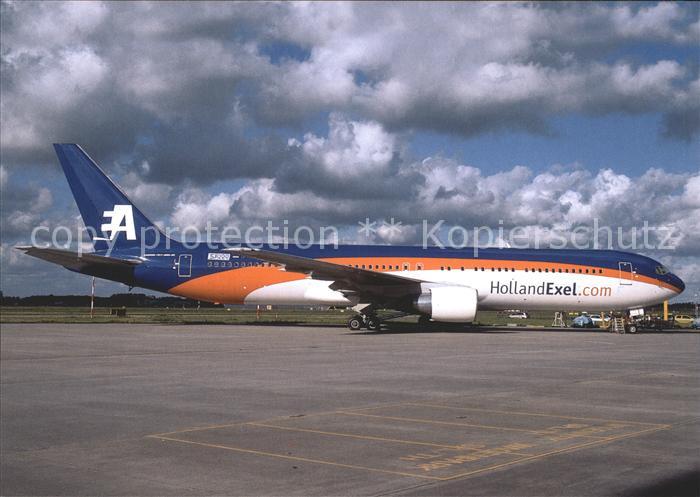 Flugzeuge Zivil Holland EXEL.Com B767-300 5Y-QQQ Cn27619/595