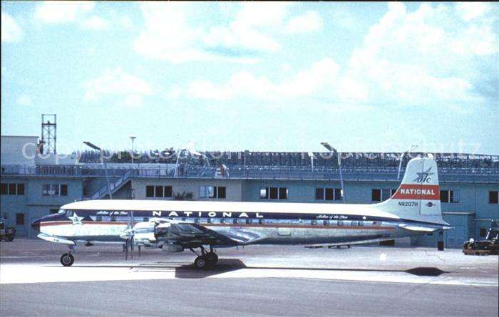 Flugzeuge Zivil National Airlines Douglas DC-7 N8207H