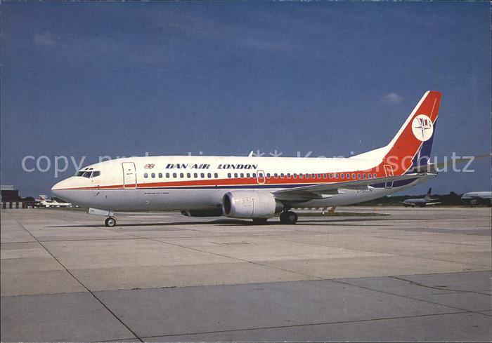 Flugzeuge Zivil Dan Air London Boeing 737-300 G-SCUH
