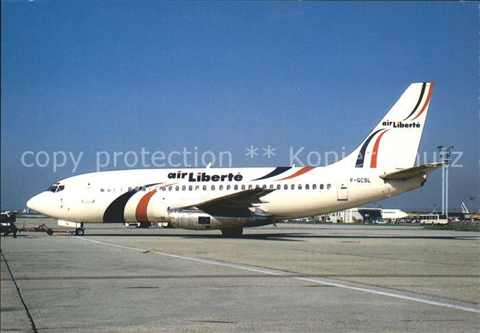 Flugzeuge Zivil Air Liberte Boeing 737.200 F-GCSL