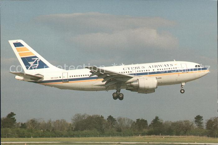 Flugzeuge Zivil Cyprus Airways A310 5BDAR c/n 309
