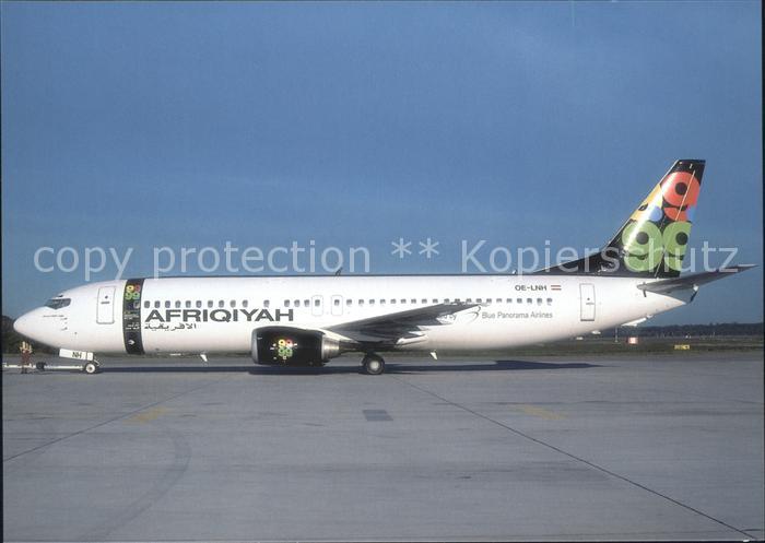 Flugzeuge Zivil AfriQuiyah B737-3Z9 OE-LNH Cn 25147