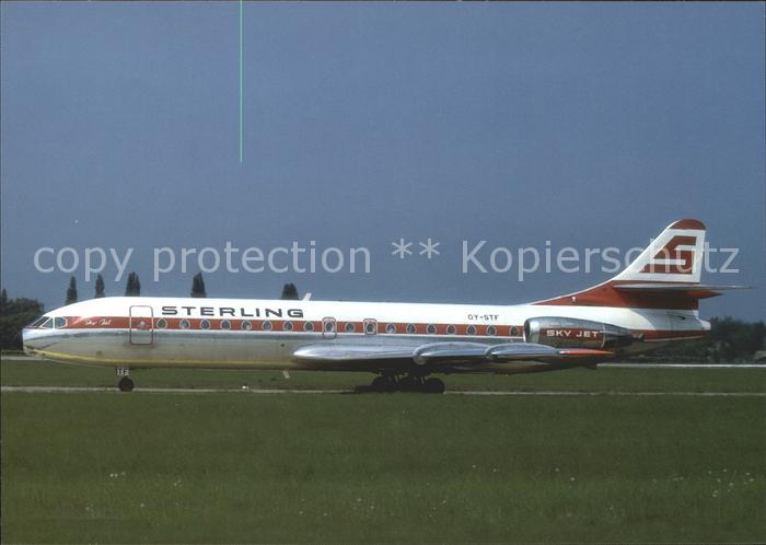 Flugzeuge Zivil Sterling Caravelle 10B3 OY-STF Cn 257