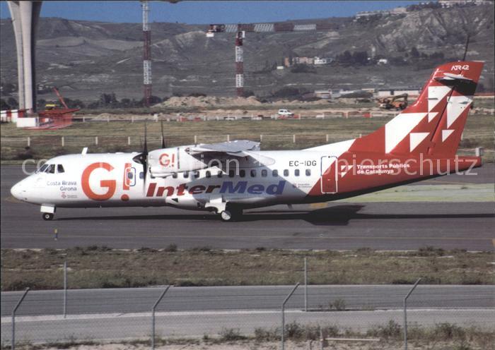 Flugzeuge Zivil Intermed Transports Publics de Catalunya ATR-42 EC-IDG
