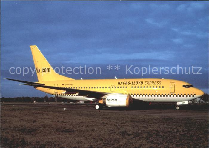 Flugzeuge Zivil Hapag-Lloyd Express B737-700 D-AGEP