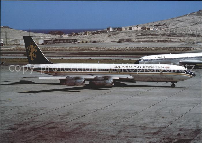 Flugzeuge Zivil British Caledonian B707-349 G-BDCN