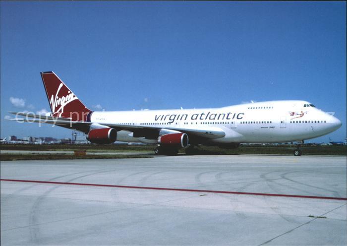 Flugzeuge Zivil Virgin Atlantic B747-200 TF-ATN