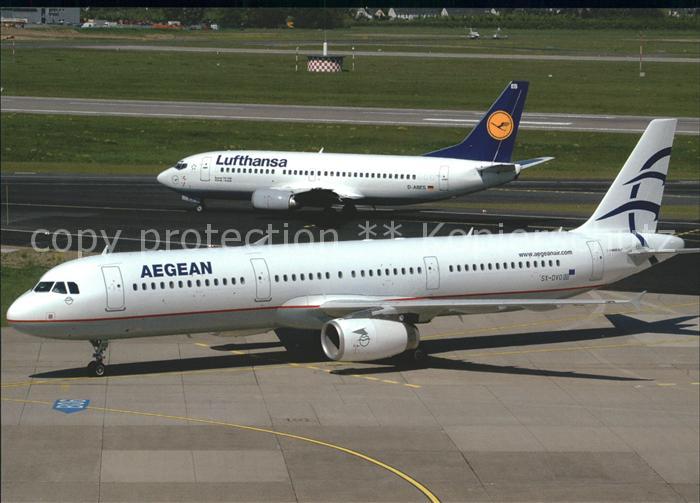 Flugzeuge Zivil Aegean A321-232 SX-DVO Cn3462