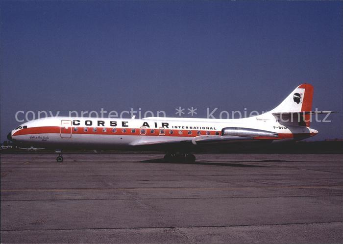 Flugzeuge Zivil Corse Air Caravelle III F-BVSF Cn241