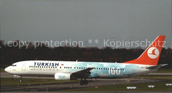 Flugzeuge Zivil Turkish Airlines B737-8F2 TC-JGU Cn34418/2012