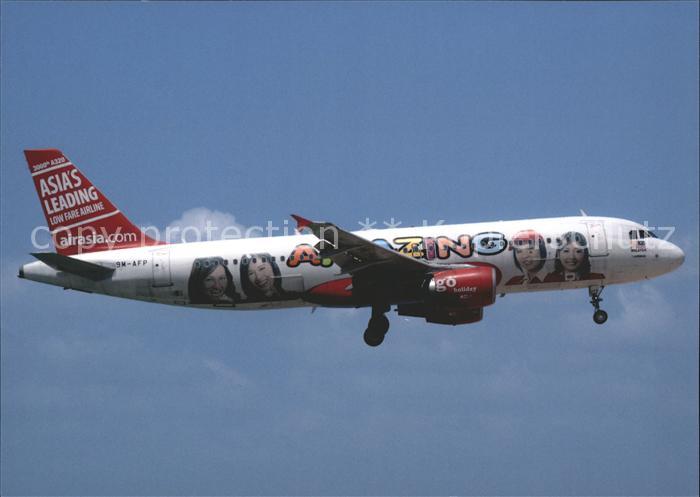 Flugzeuge Zivil Air Asia A320-200 9M-AFP Cn3000