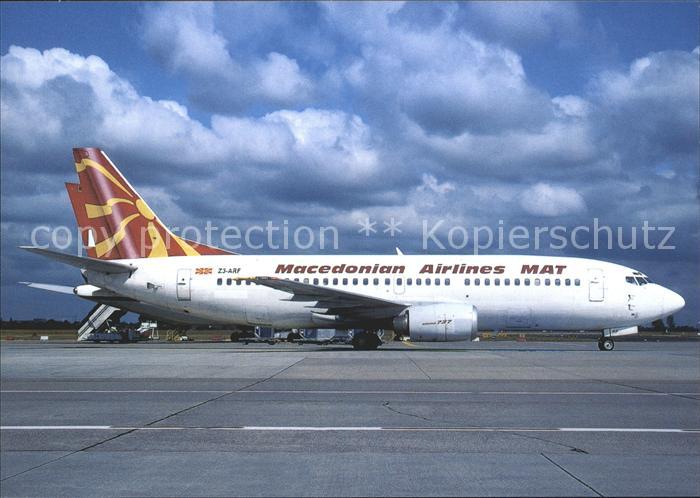 Flugzeuge Zivil Macedonian Airlines Boeing 737-300 Z3-A