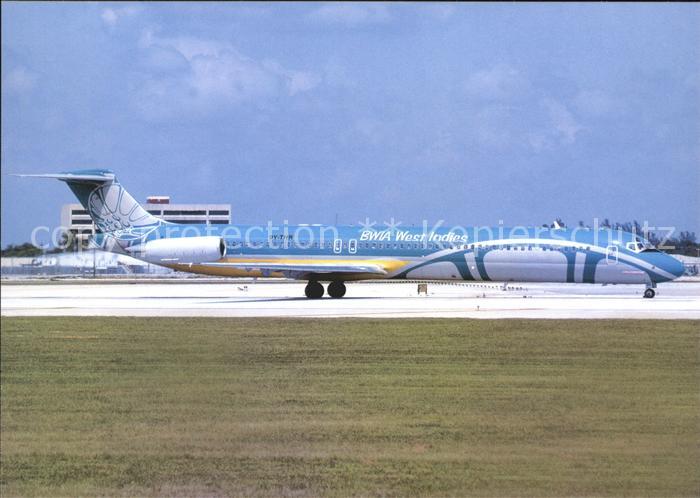 Flugzeuge Zivil BWIA West Indies Airways MD-83 9Y-THR