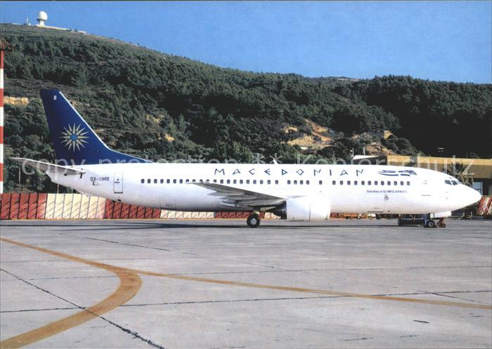 Flugzeuge Zivil Macedonian B737-46J SX-BMB
