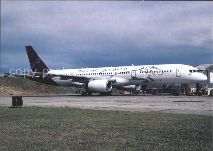 Flugzeuge Zivil British World B757-200 G-OBWS