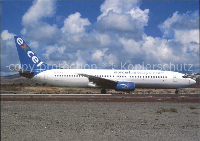 Flugzeuge Zivil Excel Airways B737-800 G-XLAA
